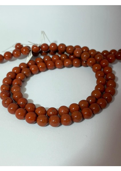 Kırmızı Jasper 8mm Dizi