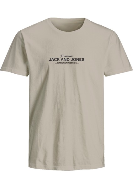 Jack Jones Yazı Baskılı Erkek Tişört 12282250
