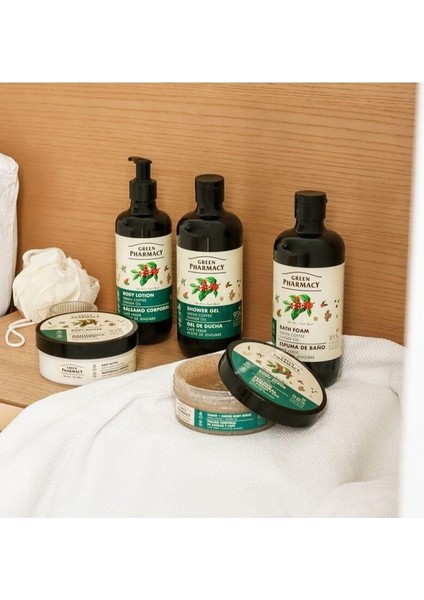 Bitkisel Vegan Sıkılaştırır Vicut Losyonu Yeşil Kahve Zencefil Yag 400 Ml.