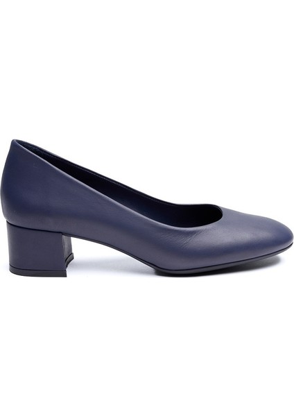 Hakiki Deri Kadın Topuklu Ayakkabı