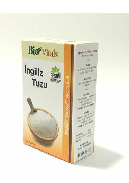 Ingiliz Tuzu 200 gr