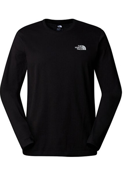 M L/s Simple Dome Tee Erkek Günlük Uzun Kollu Tişört NF0A87QNJK31 Siyah fırsatları