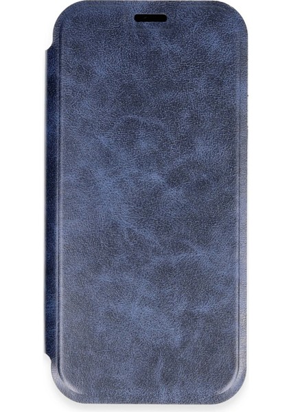 Iphone 16 Pro Kılıf Flip Cover - Lacivert Bstmy