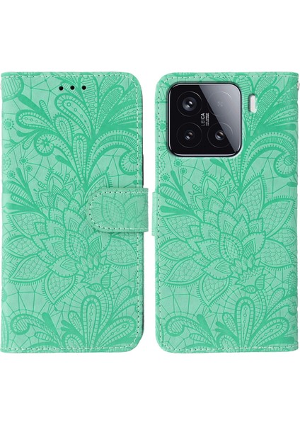 Xiaomi 15 Pu Deri Flip Cüzdan Telefon Kılıfı Için (Yurt Dışından)