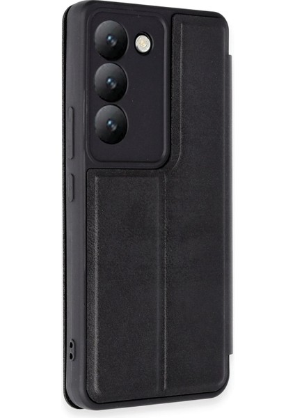 Vivo V30 Lite 4g Kılıf Flip Cover - Siyah Bstmy fiyatları