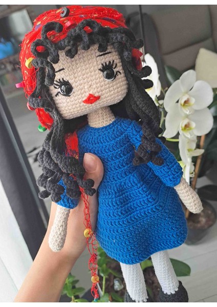 Amigurumi Türkan Şoray Al Yazmalım Yeşilçam Bebek fiyatları