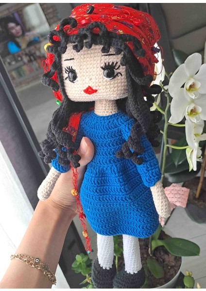 Amigurumi Türkan Şoray Al Yazmalım Yeşilçam Bebek fırsatları