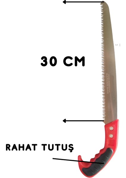 Ağaç Budama Testeresi Bağ Testeresi 30CM