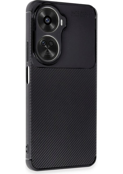 Huawei Nova 12 Se Kılıf Auto Focus Karbon Kapak - Siyah Bstmy
