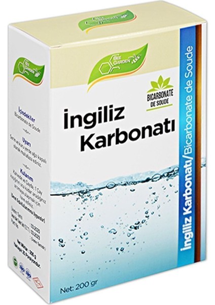 Diş Sararması ve Diş Eti Sorunları Için Orijinal Ingiliz Karbonatı 200 gr