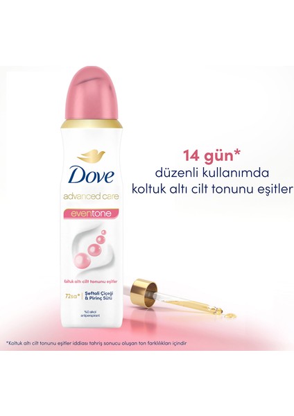 Kadın Deodorant Sprey Eventone 150 ml X3