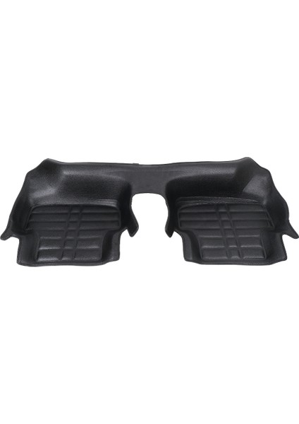 5d Dikişsiz (Press) Deri Havuzlu Paspas Siyah Volkswagen T-Roc 2017-2025 ile Uyumlu modelleri