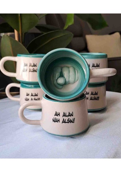 Ah Alan Nah Alır Kupa - Nahlı Kupa Bardak