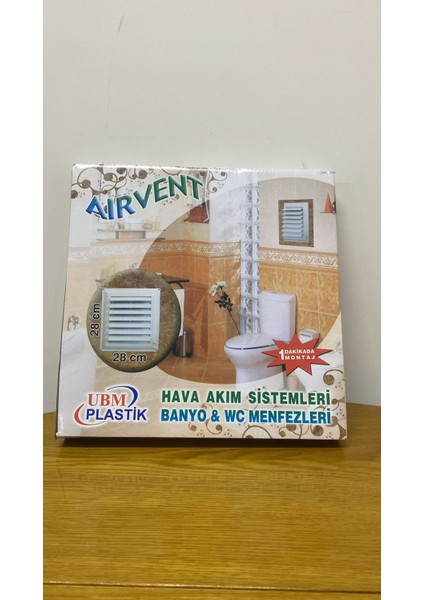Adnoss Ubm 28X28 Plastik Menfez UBM050