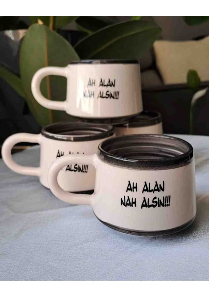 Ah Alan Nah Alır Kupa - Nahlı Kupa Bardak