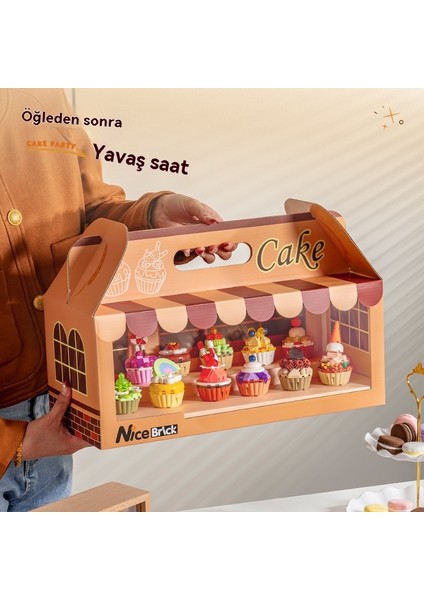 Çocuk Oyun Seti - El Yapımı Doğum Günü Pastası - Oyuncakların Montajı (Yurt Dışından) modelleri