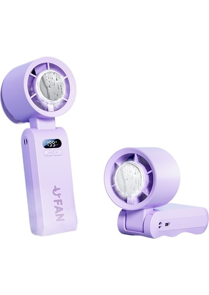 Yüksek Hızlı El 199 Vites USB Taşınabilir Asılı Boyun Fanı (Yurt Dışından)