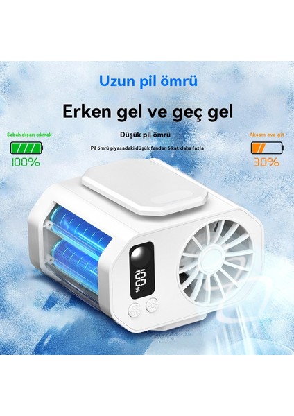 Dış Mekan Yeni Asılı Bel USB Küçük Fan (Yurt Dışından)