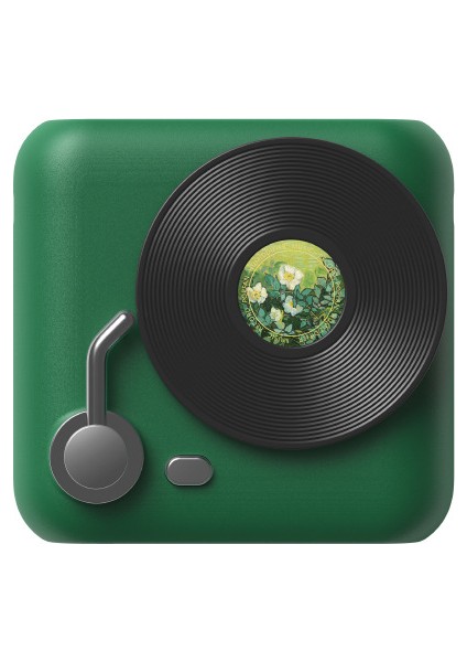 Retro Fono Masaüstü Taşınabilir El USB Mini Fan (Yurt Dışından)