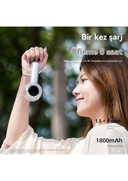 Şeffaf Yüksek Hızlı Yüksek Rüzgar El Fanı (Yurt Dışından)
