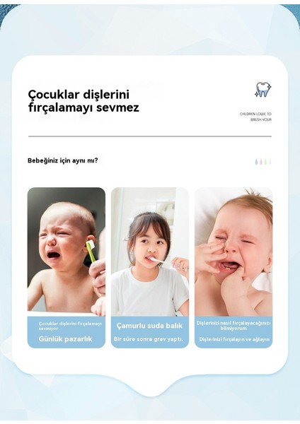 Çocuk U Şekilli Diş Fırçası Manuel Bebek Bebek Ağız Tipi Yumuşak Tüylü Diş Fırçası (Yurt Dışından) indirimleri