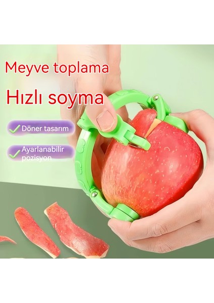 Elma Soyucu Meyve Hızlı Soyma Aracı Sebze ve Meyve Soyma Bıçağı (Yurt Dışından)