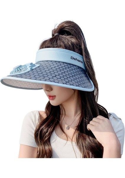 Fan ile Yaz Açık Gölge Moda Güneş Koruma Güneş Şapkası (Yurt Dışından)