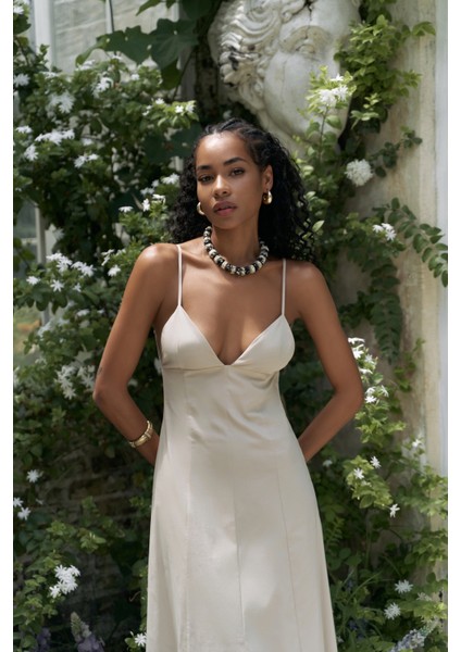 Onella Askılı Taş Uzun Elbise modelleri