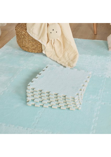 Puzzle Mat Açık Mavi 30x30 cm