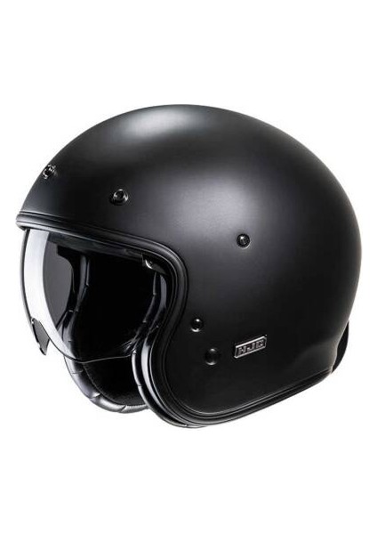 V31 Kask Semı Flat Siyah