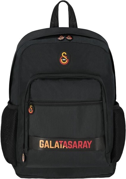 Galatasaray Orjinal Lisanslı Sarı-Kırmızı Kolon Detaylı Sırt Çantas-Okul Çantası -Spor Çantası