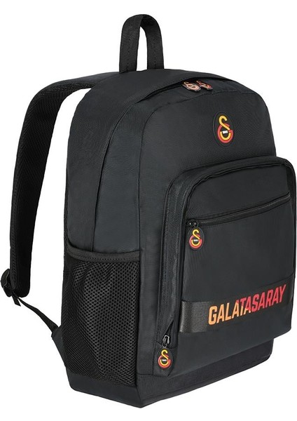 Galatasaray Orjinal Lisanslı Sarı-Kırmızı Kolon Detaylı Sırt Çantas-Okul Çantası -Spor Çantası