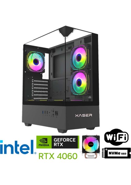 XSR1104 I7 14700F 32GB Ddr5 Ram 1tb M.2 Nvme SSD 8gb RTX4060 Gaming Hazır Sistem