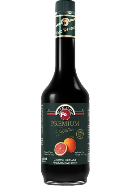 Greyfurt Meyveli Şurup – Premium 700 ml
