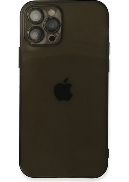 Iphone 12 Pro Max Kılıf Fly Lens Silikon - Siyah Bstmy