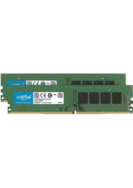 32GB (2X16GB) Ddr4 3200MHZ CL22 1.2V Pc Ram