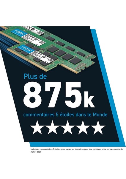 32GB (2X16GB) Ddr4 3200MHZ CL22 1.2V Pc Ram