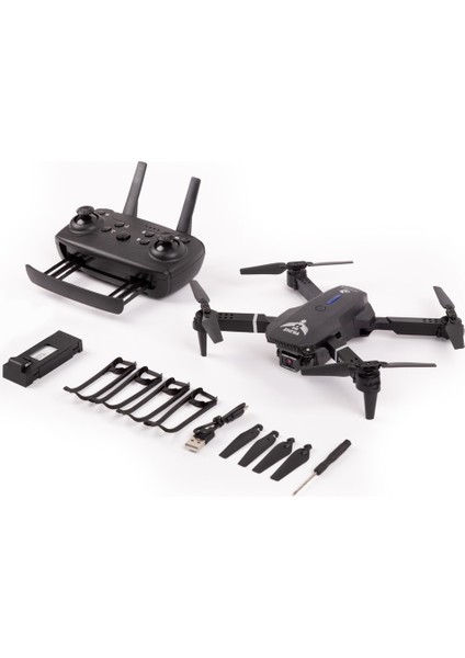 İlk Dronum Katlanır Çift Kameralı Tek Tuşla Iniş Kalkış Başlangıç Drone Modeli modelleri