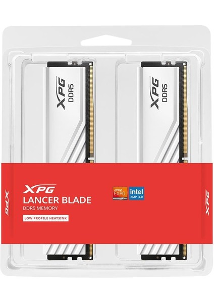32GB (2X16GB) Lancer Blade Beyaz Ddr5 6000MHZ CL30 1.35V Pc Ram fırsatları