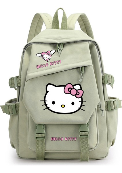 Hellokitty Sırt Çantası Kadın Yeni Sanrio Sevimli Sırt Çantası Kadın Ortaokul Öğrencisi Okul Çantası (Yurt Dışından)