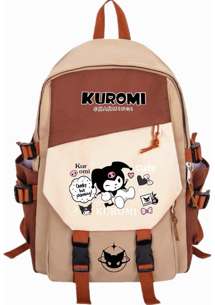 Hellokitty Sırt Çantası Kadın Yeni Sanrio Sevimli Sırt Çantası Kadın Ortaokul Öğrencisi Okul Çantası (Yurt Dışından)