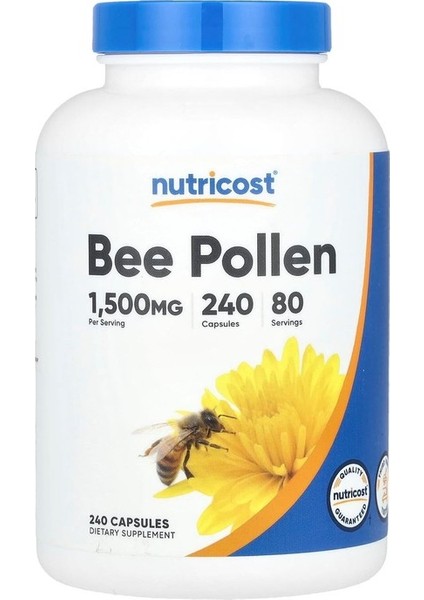 Bee Pollen 1500 Mg 240 Kapsül