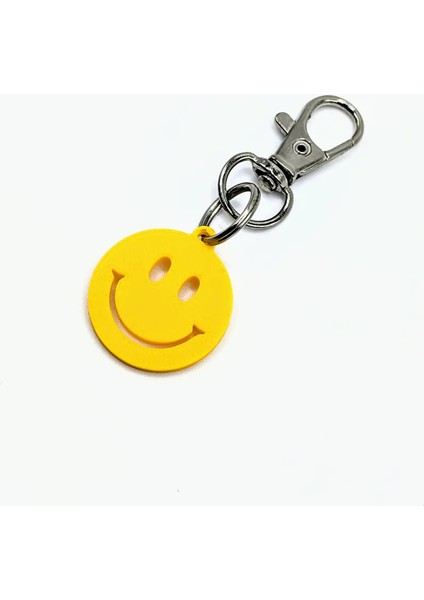 Smile Face Anahtarlık - Çevre Dostu Pla
