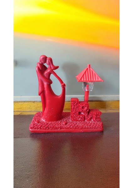 Vintage Love Temalı Işıklı Biblo & 14 x 14 cm modelleri