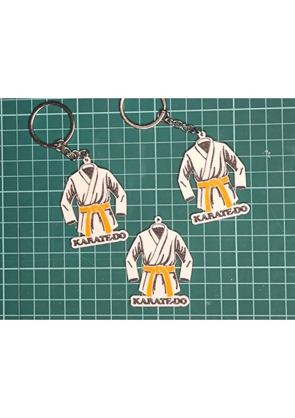 Karate Do Anahtarlık - Çevre Dostu Pla