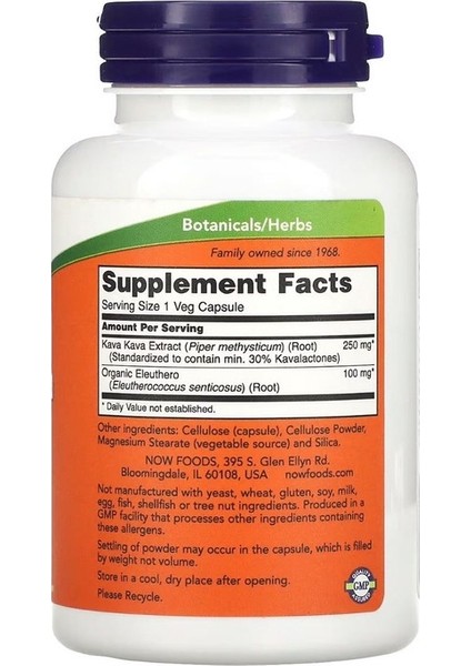 Foods Kava Kava Extract 250 mg 120 Veg Kapsül fiyatları