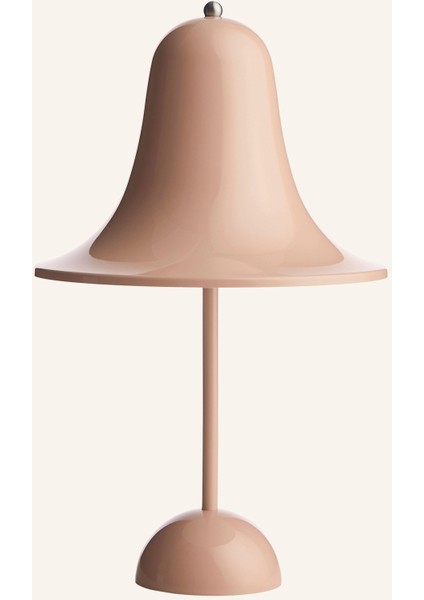 Verner Panton Tasarımı Taşınabilir LED Masa Lambası – IP44, Şarjlı, Modern Çan Formu