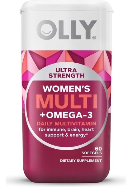 Ultra Strength Women's Multi & Omega-3 60 Softgels