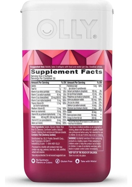 Ultra Strength Women's Multi & Omega-3 60 Softgels