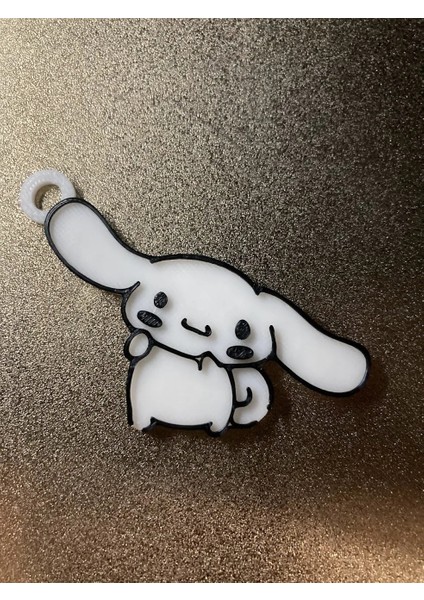 Cinnamoroll Anahtarlığı - Çevre Dostu Pla